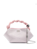 Ganni -Mini sac à main Bou à strass