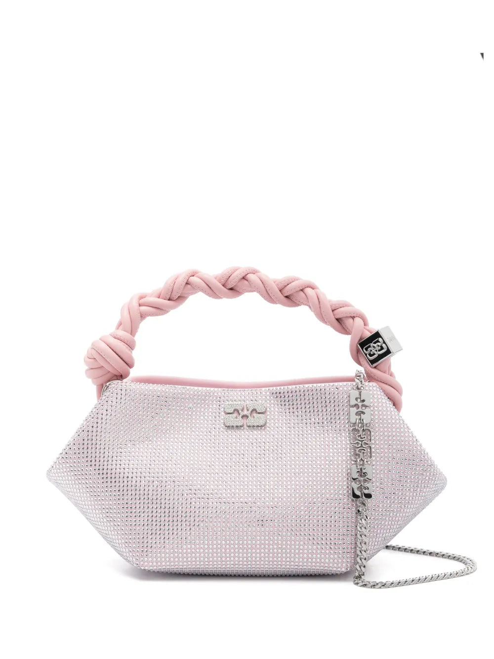 Ganni -Mini sac à main Bou à strass