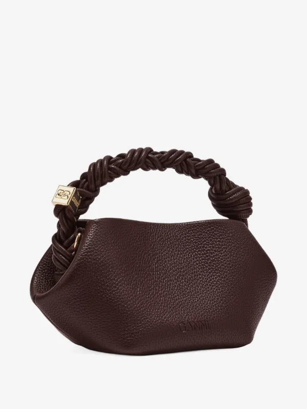 GANNI - MINI SAC À MAIN BOU  Brown
