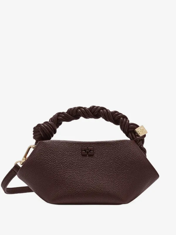 GANNI - MINI SAC À MAIN BOU  Brown
